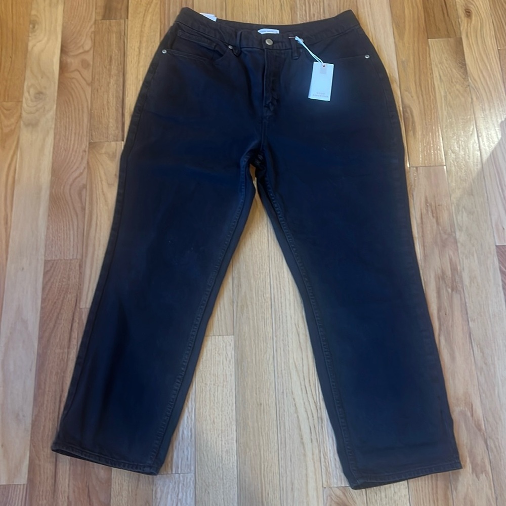 Good American straight leg jeans